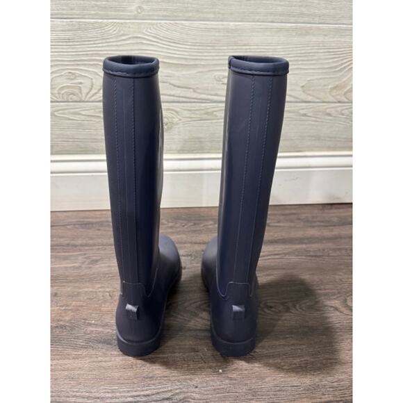 Planone Original Navy Blue Tall Rain Boots Women’s Size 8.5 Waterproof - Picture 7 of 14